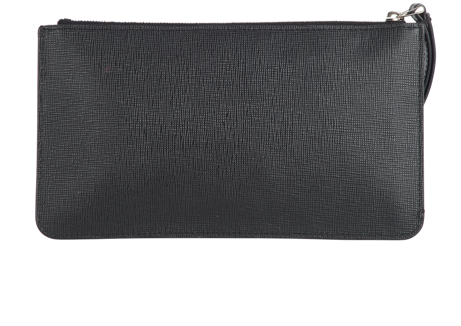 Karlito Wristlet, &pound;195, Handbags, Black, Leather, Back view